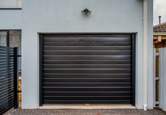 Night Sky with Jambs Garage Doors