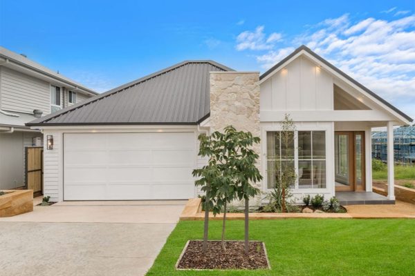 Custom Garage Door - Hampton Style