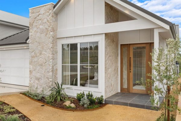 Custom Garage Door - Hampton Style