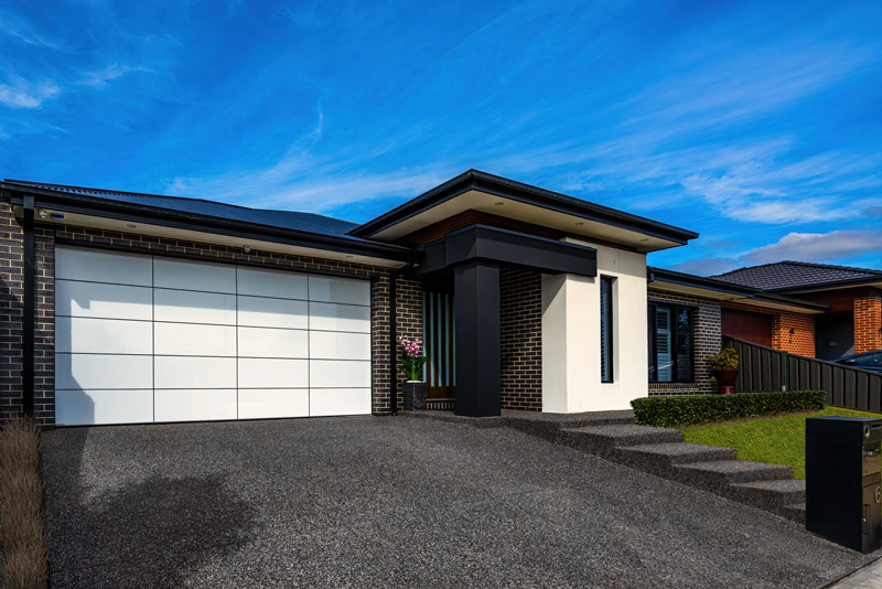 White Gloss Garage Doors