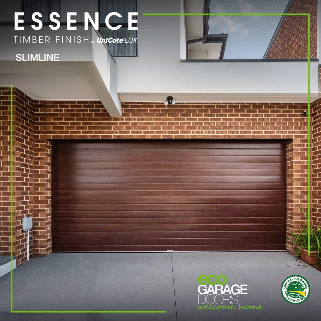 Essence Timber Finish Eco Garage Doors
